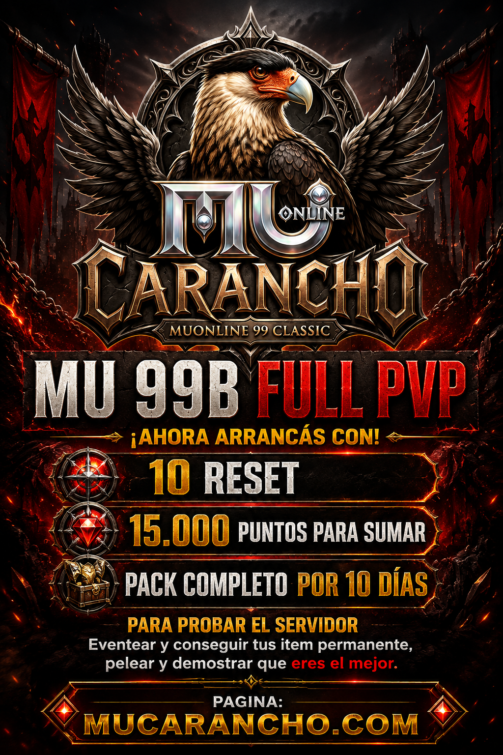 MU Carancho 99B Full PVP